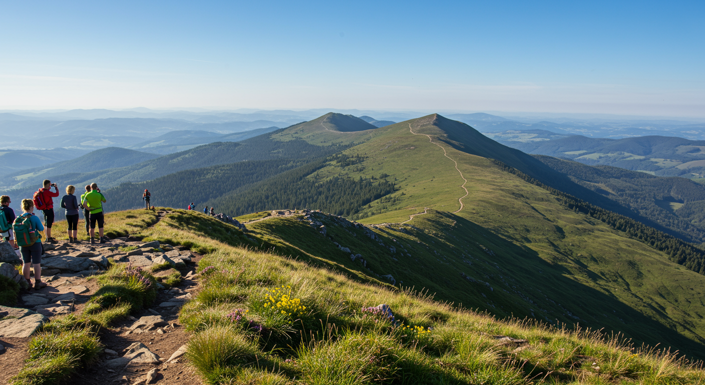 Czas przejścia szlaków na Połoninie Caryńskiej i Wetlińskiej