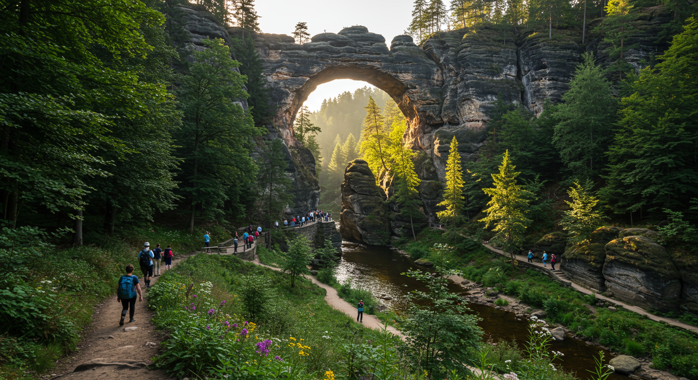 Czeska Szwajcaria – przewodnik po atrakcjach i ciekawostkach